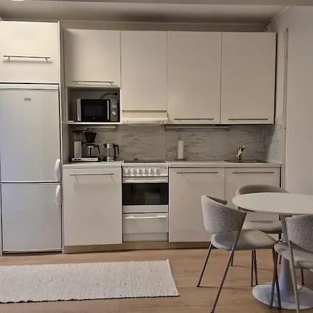 Ydinkeskustan Kaksio Ilmalaempoepumpulla Куопио