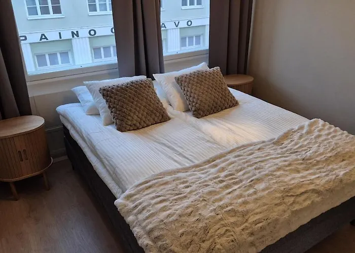 Ydinkeskustan Kaksio Ilmalaempoepumpulla * Kuopio